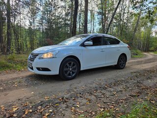 2014 Nissan Sentra VII (B17), белый, 700000 рублей, вид 1