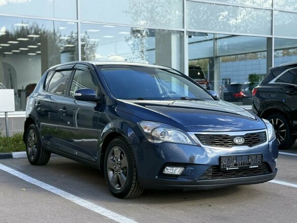 2010 Kia Ceed I Рестайлинг, синий, 530000 рублей