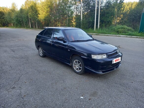 2007 Lada (ВАЗ) 2112, чёрный, 140000 рублей - вид 1