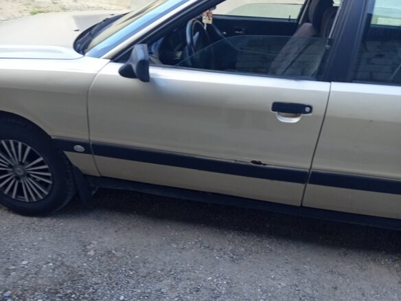 1989 Audi 80 IV (B3), золотистый, 170000 рублей - вид 6