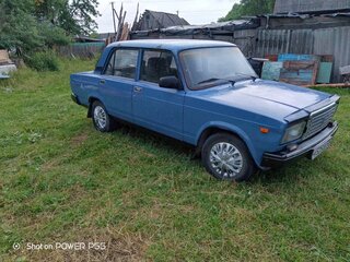2003 Lada (ВАЗ) 2107, голубой, 100000 рублей, вид 1