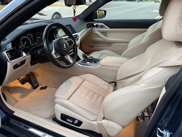 2020 BMW 4 серии 420d xDrive G22, G23, G26, синий - вид 2