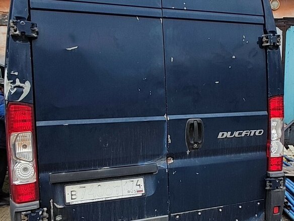 2011 Fiat Professional Ducato, синий, 900000 рублей - вид 2