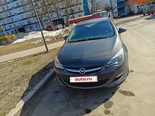 2013 Opel Astra J Рестайлинг, серый, 700000 рублей, вид 1