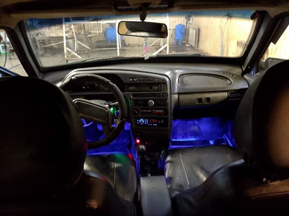 2005 Lada (ВАЗ) 2114, синий, 150000 рублей - вид 5