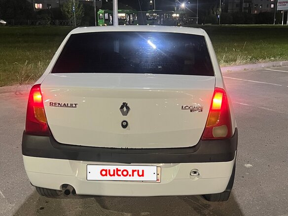 2008 Renault Logan I, белый, 390000 рублей - вид 2