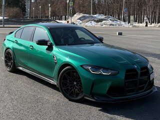 2022 BMW M3 Competition Package VI (G80), зелёный, 10250000 рублей, вид 4