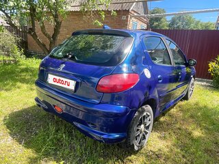 2006 Peugeot 206, синий, 190000 рублей, вид 3