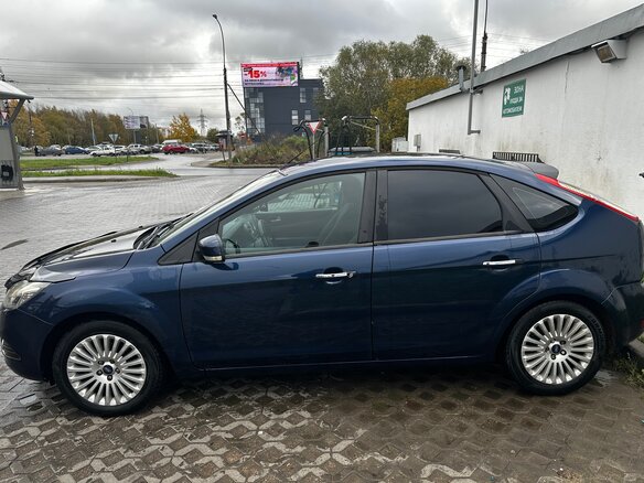 2009 Ford Focus II Рестайлинг, синий, 500000 рублей - вид 7