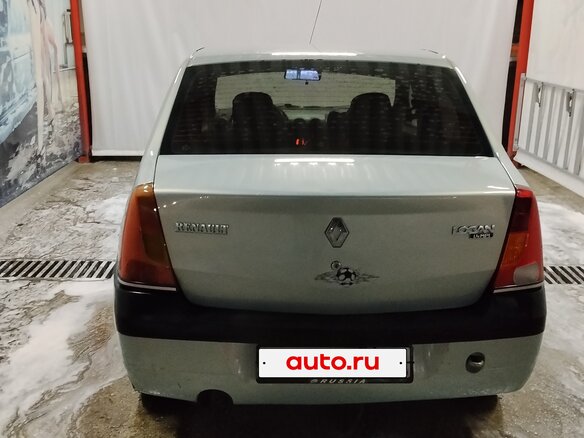 2006 Renault Logan I, зелёный, 250000 рублей - вид 1