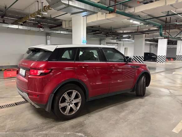 2013 Land Rover Range Rover Evoque 6-speed I, красный - вид 8