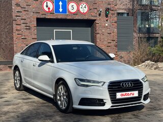 2015 Audi A6 IV (C7) Рестайлинг, белый, 2890000 рублей, вид 3