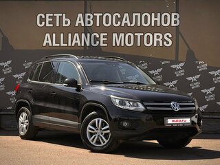 2011 Volkswagen Tiguan I Рестайлинг, чёрный, 1160000 рублей, вид 1