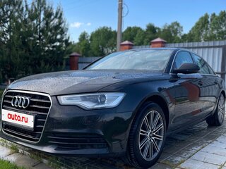 2014 Audi A6 IV (C7), чёрный, 2026000 рублей, вид 1