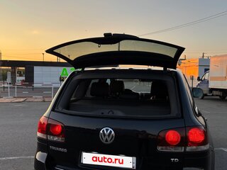 2007 Volkswagen Touareg I Рестайлинг, чёрный, 850000 рублей, вид 3