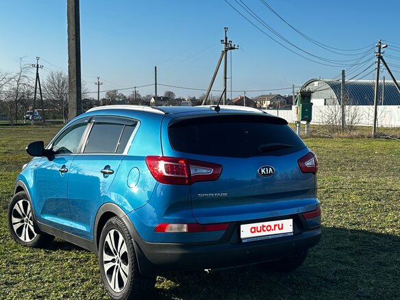 2013 Kia Sportage III, голубой, 1550000 рублей - вид 6