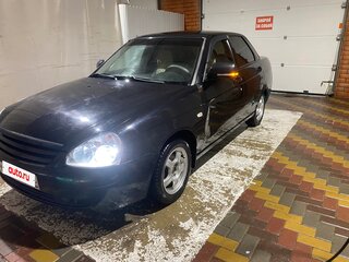 2008 Lada (ВАЗ) Priora I, чёрный, 230000 рублей, вид 2
