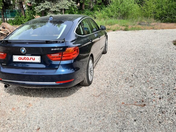 2015 BMW 3 серии Gran Turismo 320d xDrive VI (F3x), синий, 2500000 рублей - вид 2