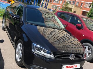 2013 Volkswagen Jetta VI, чёрный, 1400000 рублей, вид 1