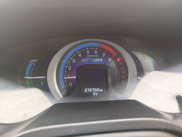 2010 Honda Insight II, серый, 650000 рублей - вид 8
