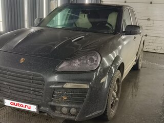 2004 Porsche Cayenne I (955), чёрный, 1300000 рублей, вид 2