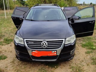 2010 Volkswagen Passat B6, чёрный, 950000 рублей, вид 2