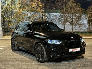 2021 BMW X5 40d IV (G05/G18), чёрный, 9950000 рублей, вид 4