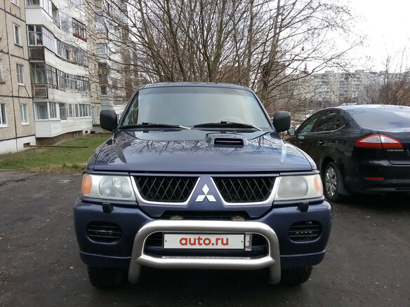 2005 Mitsubishi Pajero Sport I Рестайлинг, синий