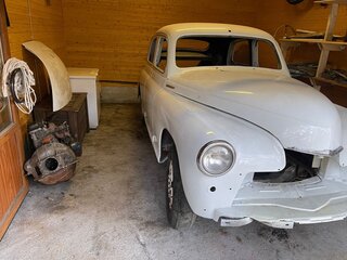 1957 ГАЗ М-20 «Победа», белый, 129000 рублей, вид 2