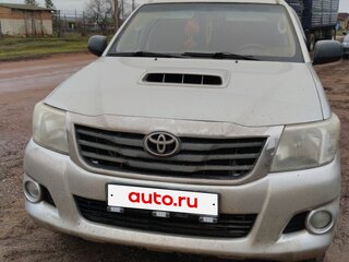 2012 Toyota Hilux VII Рестайлинг, серебристый, 1500000 рублей, вид 2
