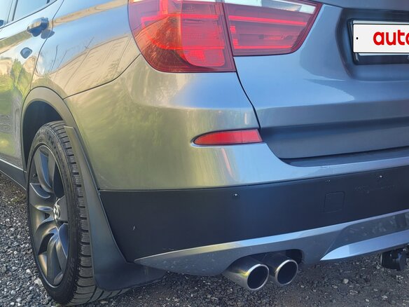 2013 BMW X3 28i xDrive II (F25), серый, 1950000 рублей - вид 14