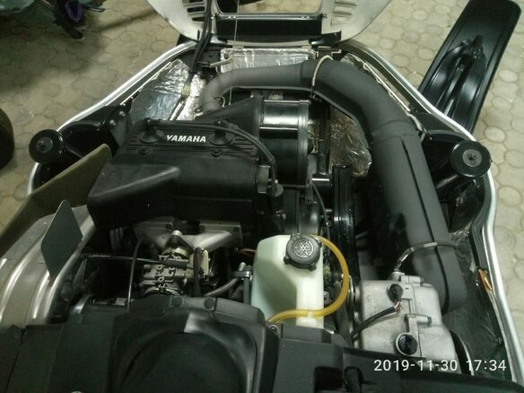 2008 Yamaha VK540, чёрный - вид 1