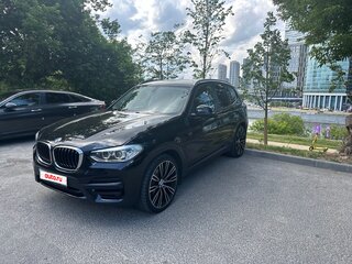2019 BMW X3 20i xDrive III (G01), чёрный, 3450000 рублей, вид 1