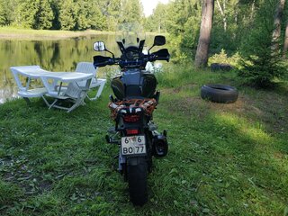 2014 Suzuki V-Strom 1000, чёрный, 720000 рублей, вид 3