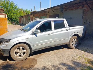 2011 SsangYong Actyon Sports I, серебристый, 650000 рублей, вид 4