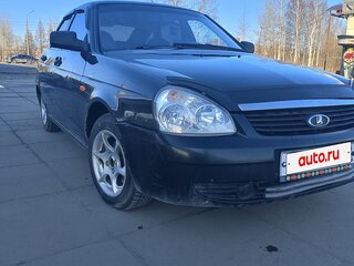 2010 Lada (ВАЗ) Priora I, чёрный, 220000 рублей, вид 4
