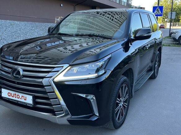 2018 Lexus LX 450d III Рестайлинг 2, чёрный, 6800000 рублей