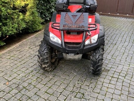 2019 Honda TRX 680 (Rincon), красный, 1430000 рублей, вид 1