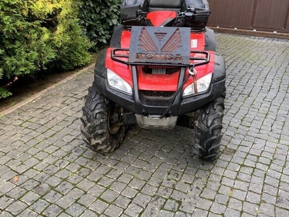 2019 Honda TRX 680 (Rincon), красный, 1430000 рублей