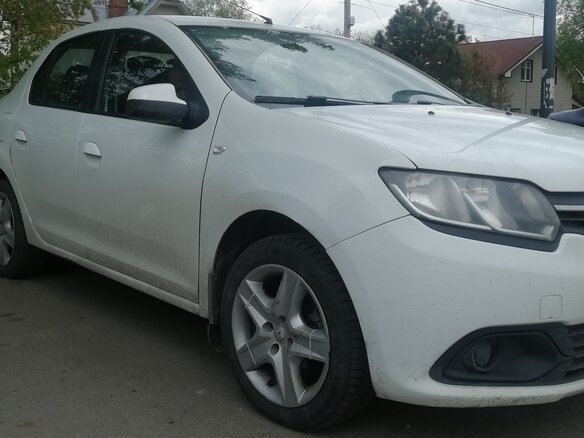 2017 Renault Logan II, белый, 550000 рублей - вид 3
