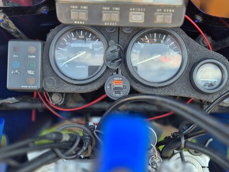 1998 Honda XRV 750 Africa Twin, синий, 400000 рублей, вид 2