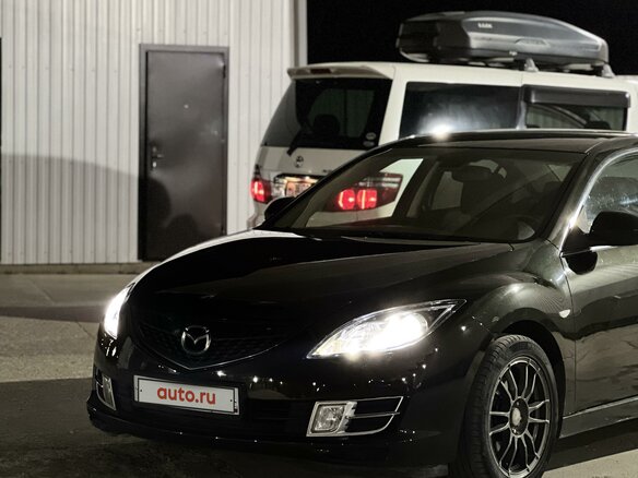 2008 Mazda 6 II (GH), чёрный, 980000 рублей - вид 8