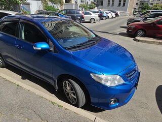 2011 Toyota Corolla X (E140, E150) Рестайлинг, синий, 850000 рублей, вид 3