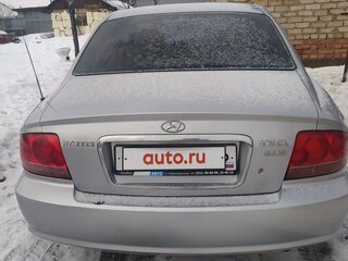 2006 Hyundai Sonata ТагАЗ IV (EF) Рестайлинг, серебристый, 220000 рублей, вид 3