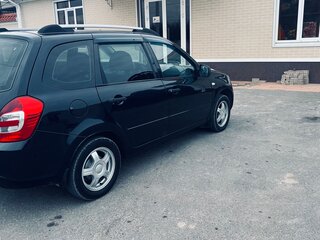 2014 Lada (ВАЗ) Kalina II, синий, 400000 рублей, вид 4