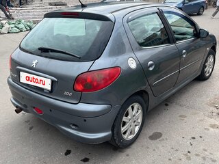 2008 Peugeot 206, серый, 350000 рублей, вид 4