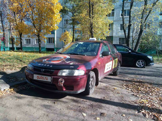 1998 Mazda 323 V (BA), красный, 84429 рублей, вид 2
