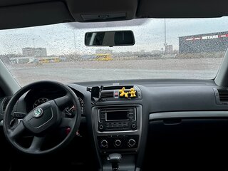 2011 Skoda Octavia II (A5) Рестайлинг, чёрный, 1150000 рублей, вид 5