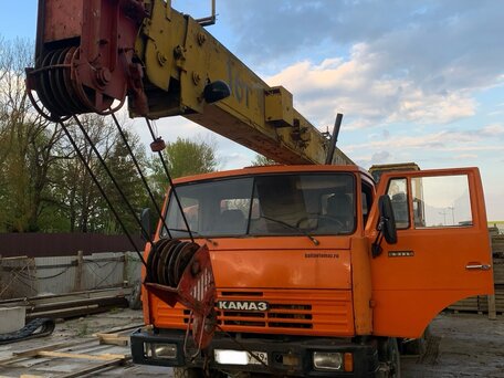 1989 КамАЗ 53215, оранжевый, 1000000 рублей, вид 1