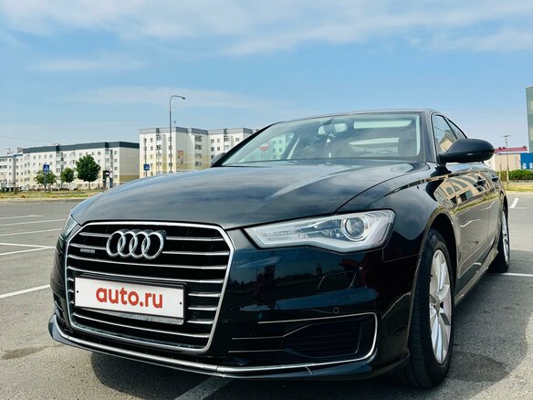 2016 Audi A6 IV (C7) Рестайлинг, чёрный, 2366060 рублей - вид 5